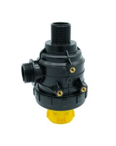 Filtro Aspiracion 1"1/4 50 Mesh con Valvula Italiano ARAG