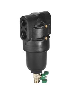 Filtro Linea Alta Presion 50 bar Polipropileno c/valvula Bola