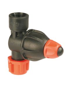 Portaboquilla Rosca 3/8"HI Tuerca 3/8"  c/valvula de Cierre