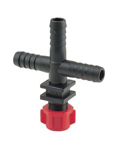 Portaboquilla Desplazable Triple Roscado 3/8" Manguera 3/8"